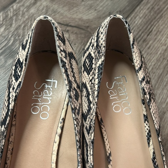 Franco Sarto Callan Animal Print Pumps - Picture 6 of 11